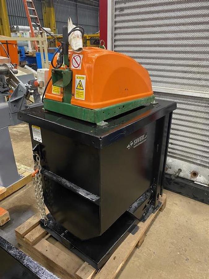 Used SWEED MACHINERY INC. MODEL 300AF CHOPPER WITH BASE