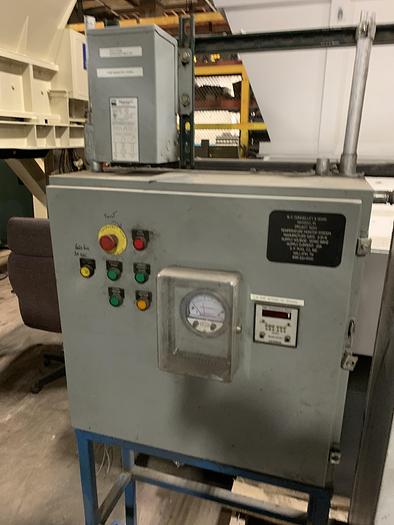 Used 62" WIDE VECOPLAN TYPE RG 62/125 SWU SINGLE SHAFT SHREDDER MANUFACTURED 2011
