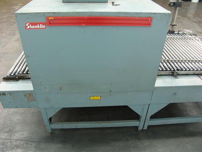 Used SHRINK TUNNEL SHANKLIN T-11 48" W x 7" T  HEAT