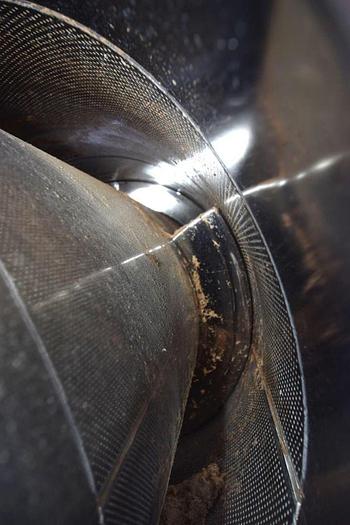 Used FKC MODEL SHX - 800 X 6000L SCREW PRESS 316 SS