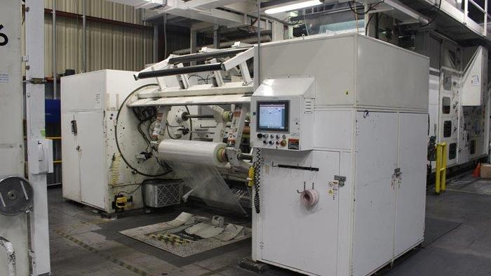 Used 57" WIDE PCMC INFINITY 10 COLOR PRINTING PRESS GEARLESS