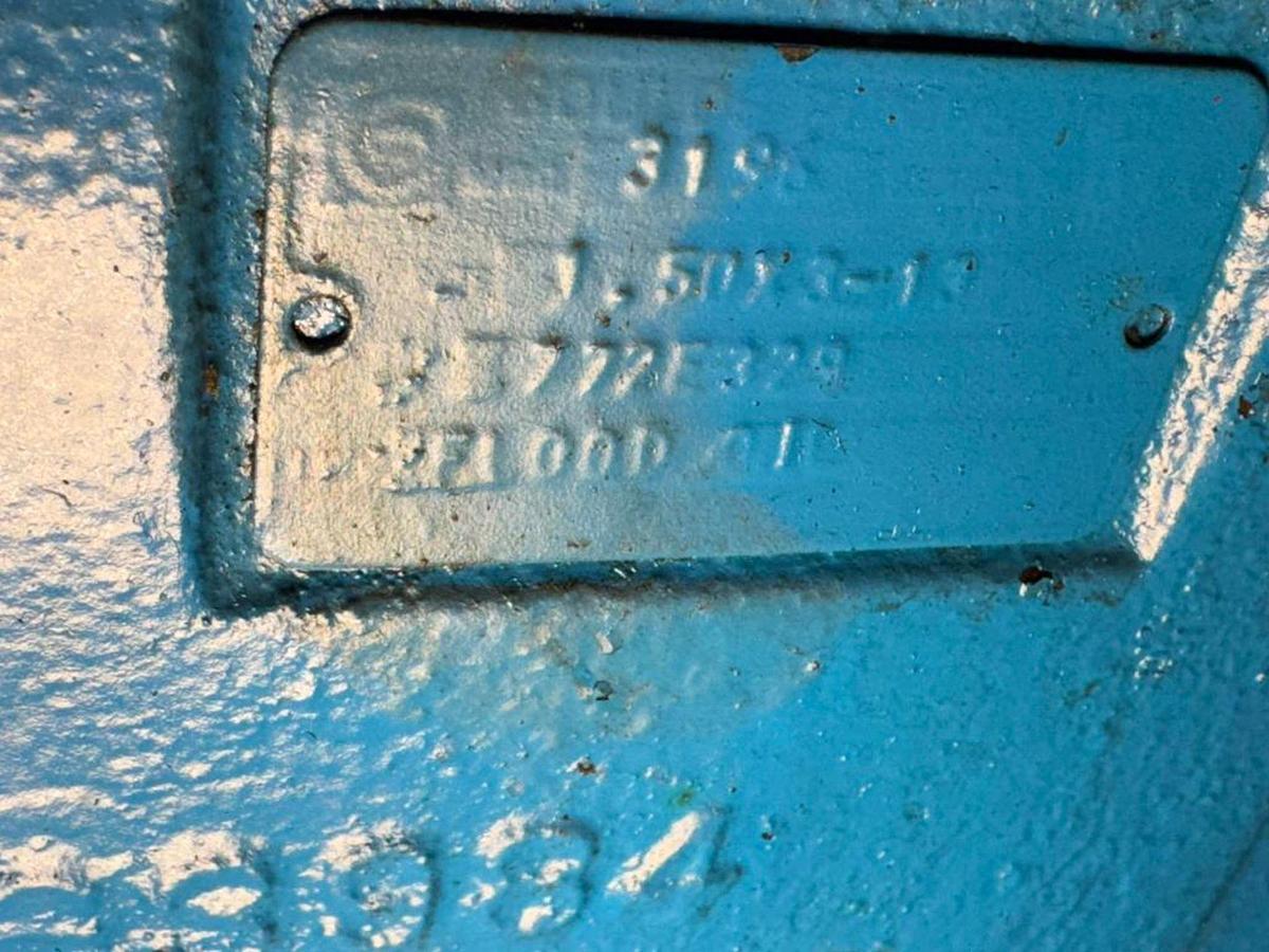 Used GOULDS 3196 SIZE 1.5 X 3-13 PUMP POWER END 316 STAINLESS STEEL