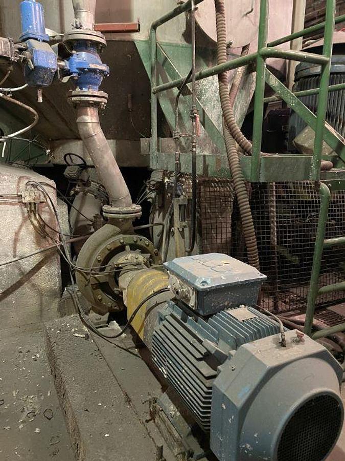 Used JYLHAVAARA LOW CONSISTENCY PULPER MODEL JP32A A-19296 120-200TPD
