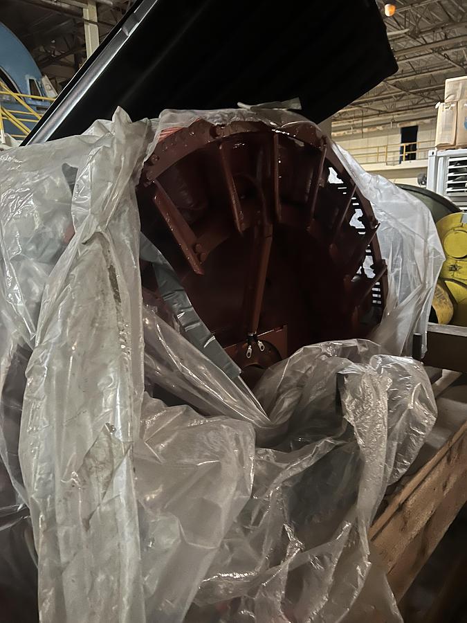 Used 1250 HP CANADIAN GENERAL ELECTRIC SYNCHRONOUS MOTOR MODEL 114550 (REBUILT)