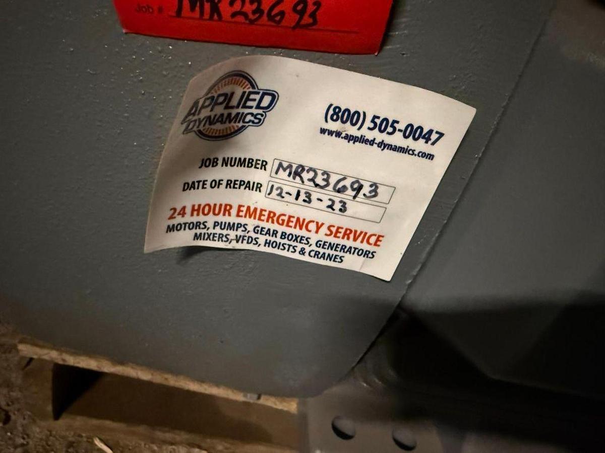 Used GE 200 HP 575V SEVERE DUTY MOTOR OVERHAULED/REWIND 2023