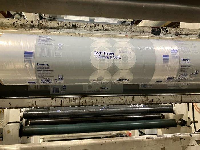 Used 57" WIDE PCMC INFINITY 10 COLOR PRINTING PRESS GEARLESS