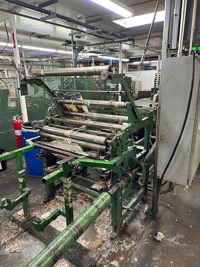 Used POTDEVIN MODEL 84 RG SOS PAPER BAG MACHINE