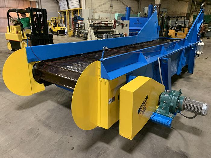 Used SHRED-TECH SHREDDER WITH TWIN 40 HP MOTORS WI