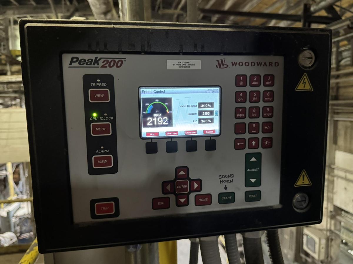 Used ELLIOT GROUP STEAM TURBINE MANUFACTURED 2022 (NEVER USED)