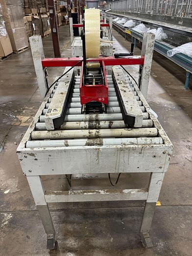 Used CENTRAL CP-322U CASE TAPER CARTON SEALER SYSTEM