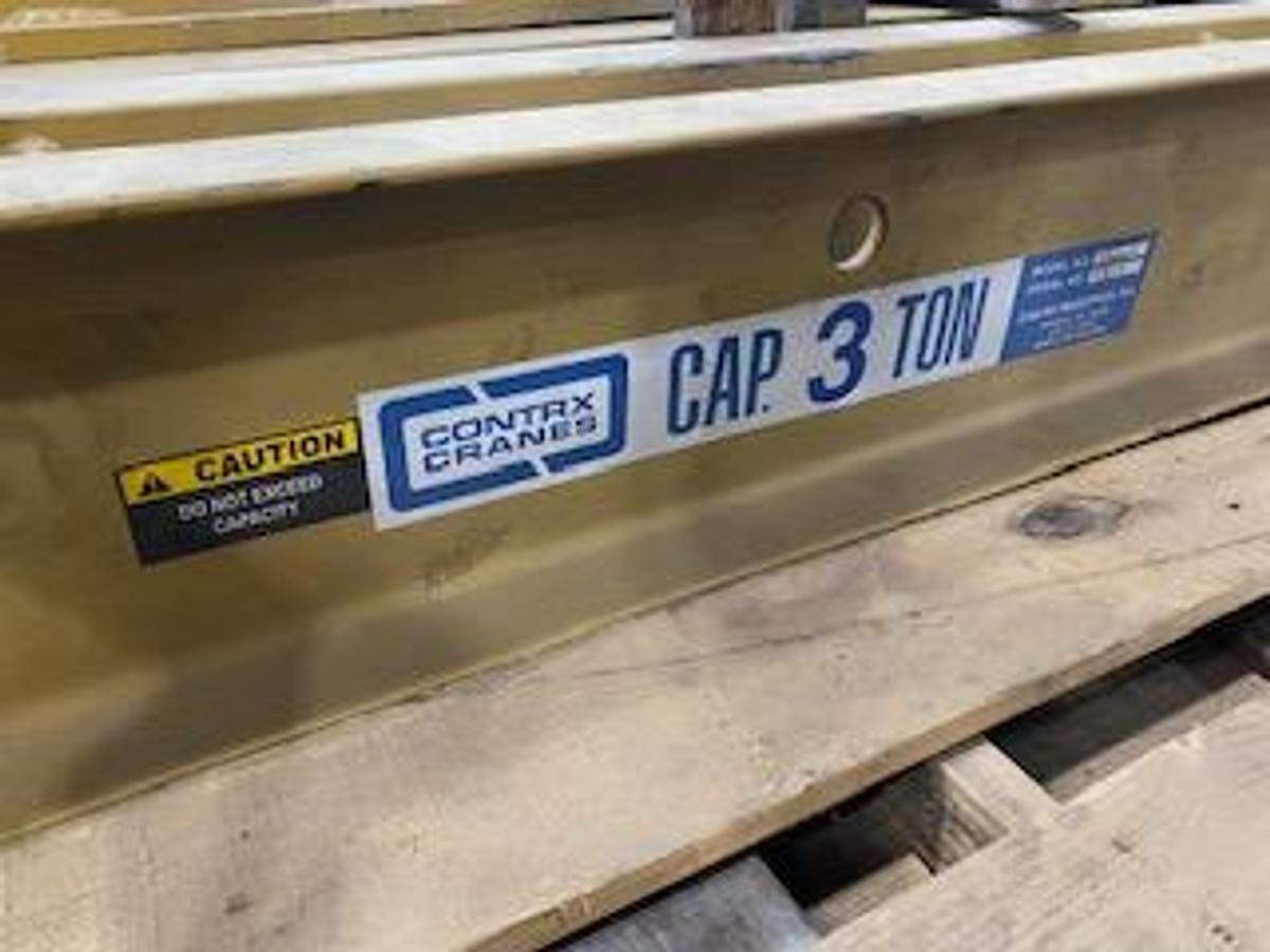 Used CONTRX INDUSTRIES 3 TON ADJUSTABLE SPREADER BEAM.