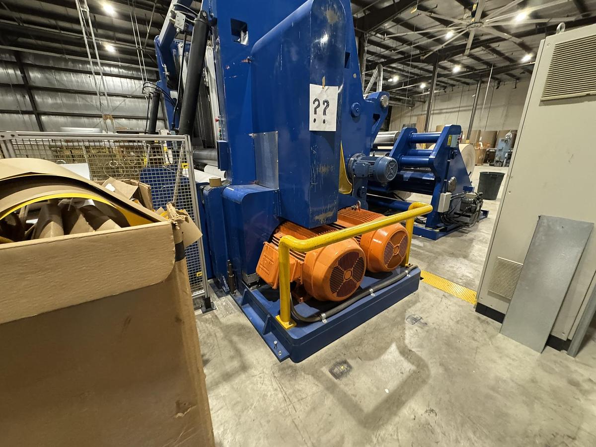 Used 80.5" WIDE AUSQUIP MODEL JM-80-60 TWO DRUM WINDER