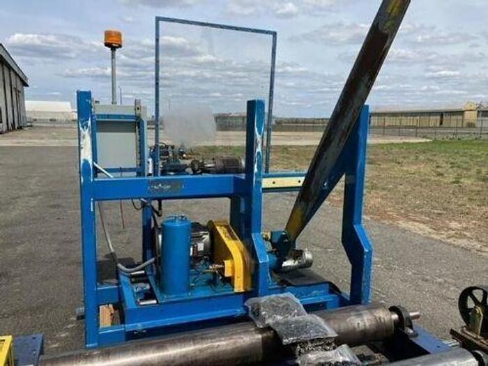 Used L-M LM PAPER ROLL SAW 20 HP 72" ROLL DIAMETER- SOLD