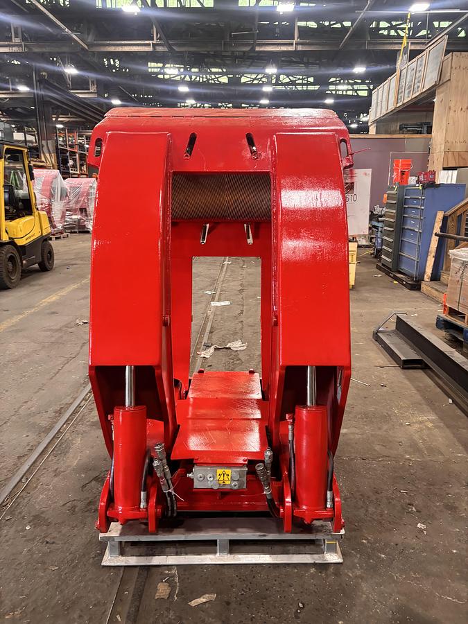 Used 84" BOLZONI AURAMO RA-450NLE-X PAPER ROLL CLAMP CLASS IV MANUAFACTURED 2019