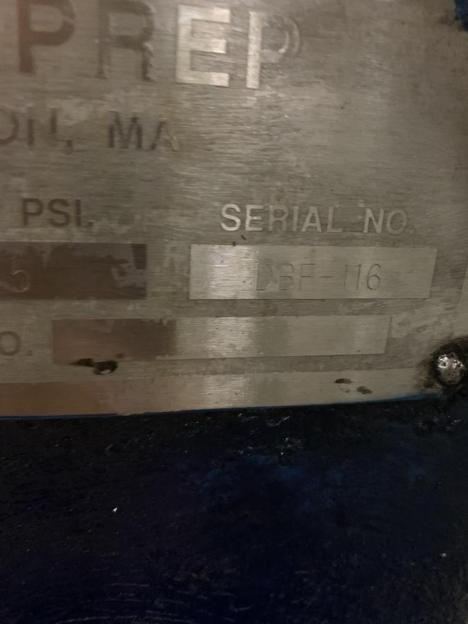 Used FIBERPREP DIABLOFINER II DETRASHING SCREEN STAINLESS STEEL