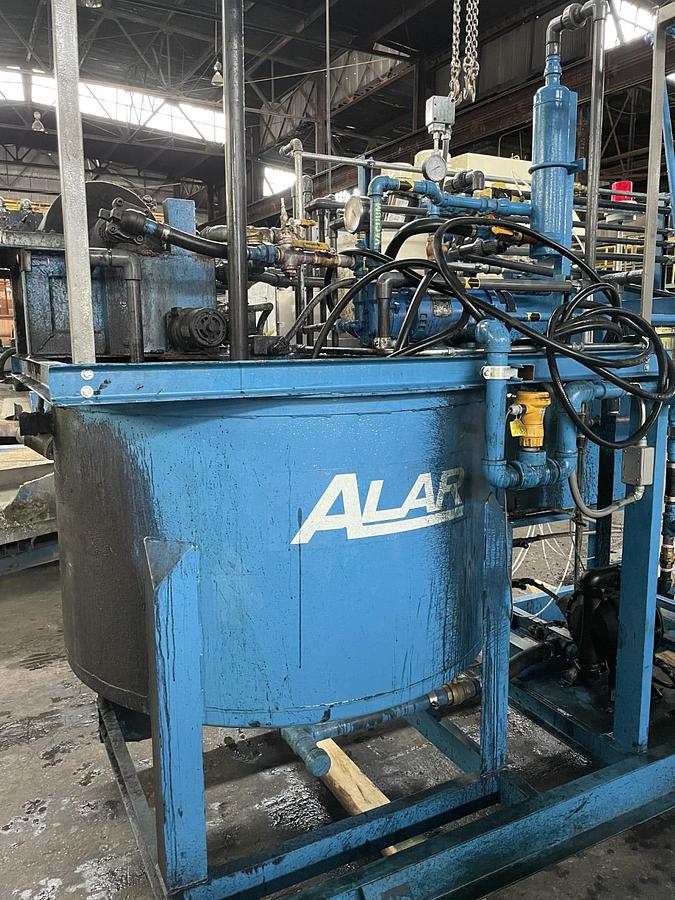 Used ALAR ENGINEERING FLEX-0-STAR MODEL 200 BATCH DEWATERING SYSTEM