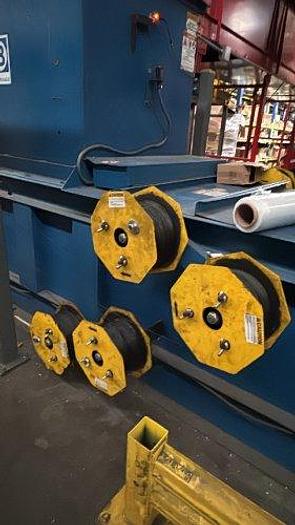 Used 30 HP BALEMASTER MODEL 4830G-8 (EO-840) HORIZONTAL AUTO TIE BALER 60" x 40" FEED OPENING MANUFACTURED 2017