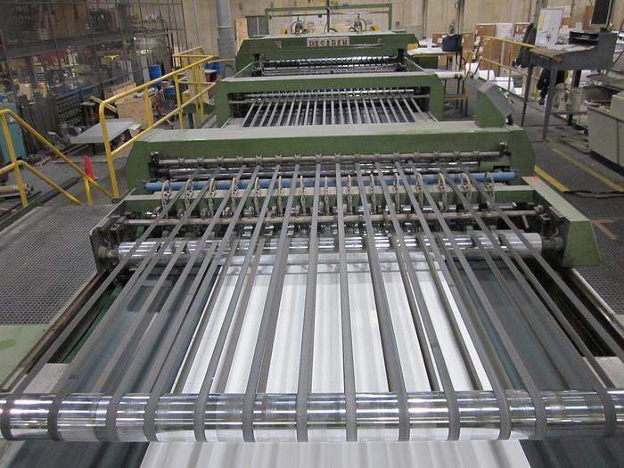 Used 80" PASABAN MODEL KST-2200 DUAL ROTARY KNIFE SHEETER DRIVE UPGRADE 2010