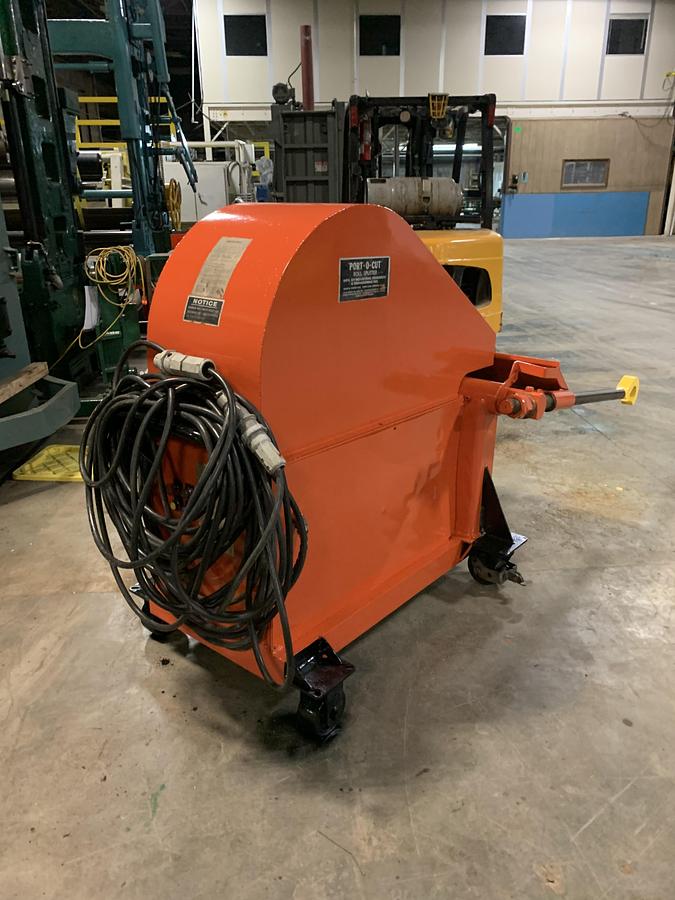 Used PORT-O-CUT ROLL SPLITTER