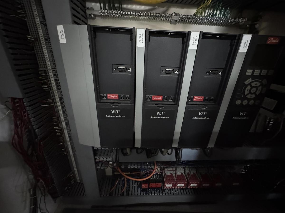 Used 73" WIDE BW PAPERSYSTEMS / MARQUIP DUAL ROTARY SHEETER WITH D2 SPLICER