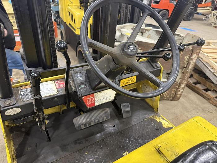 Used 7,000 POUND HYSTER S70XL2 PROPANE FORKLIFT LPG 2 STAGE