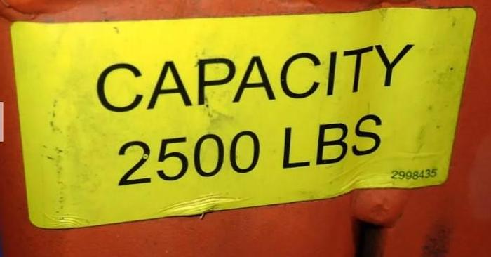 Used PRESTO LIFTS HEIGHT LOAD LEVELER MODEL P4-25-5248 P4 SERIES 2,500 POUND CAPACITY 52" X 48" PLATFORM 
