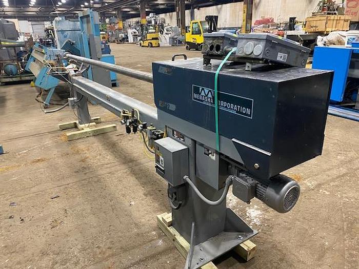 Used 120" APPLETON / MENASHA S200 SEMI AUTOMATIC 3"DIAMETER CORE CUTTER AND DADO CORE KNOTCHER