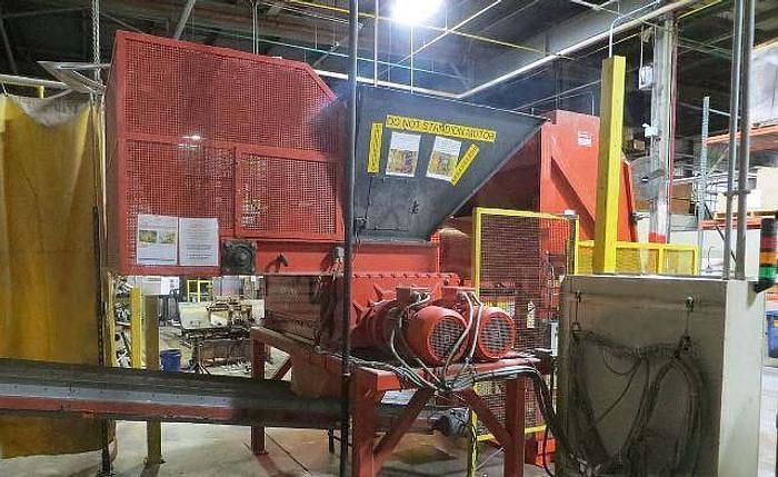 Used WEIMA / CUMBERLAND SHREDDER AND GRANULATOR COMBO