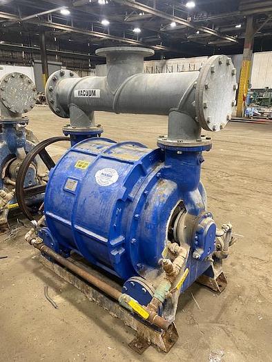 Used NASH MODEL CL3002 VACUUM PUMP 150HP MOTOR REMANUFACTURED 2021