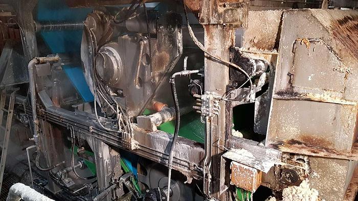 Used 2.0M (79") HEDEMORA GL&V TWIN WIRE PRESS  200 TPD  1985