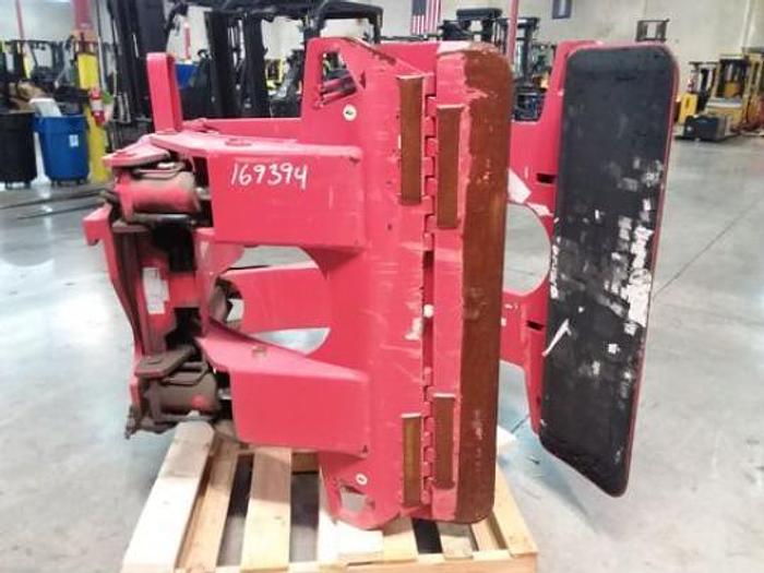 Used 80" BOLZONI AURAMO CLASS IV PAPER ROLL CLAMP ARC-74-2080PTE MFG. 2015-SOLD NF