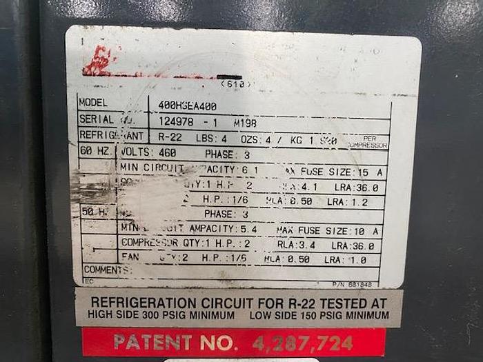 Used ZEKS AIR DRYER MODEL 400HSEA400400