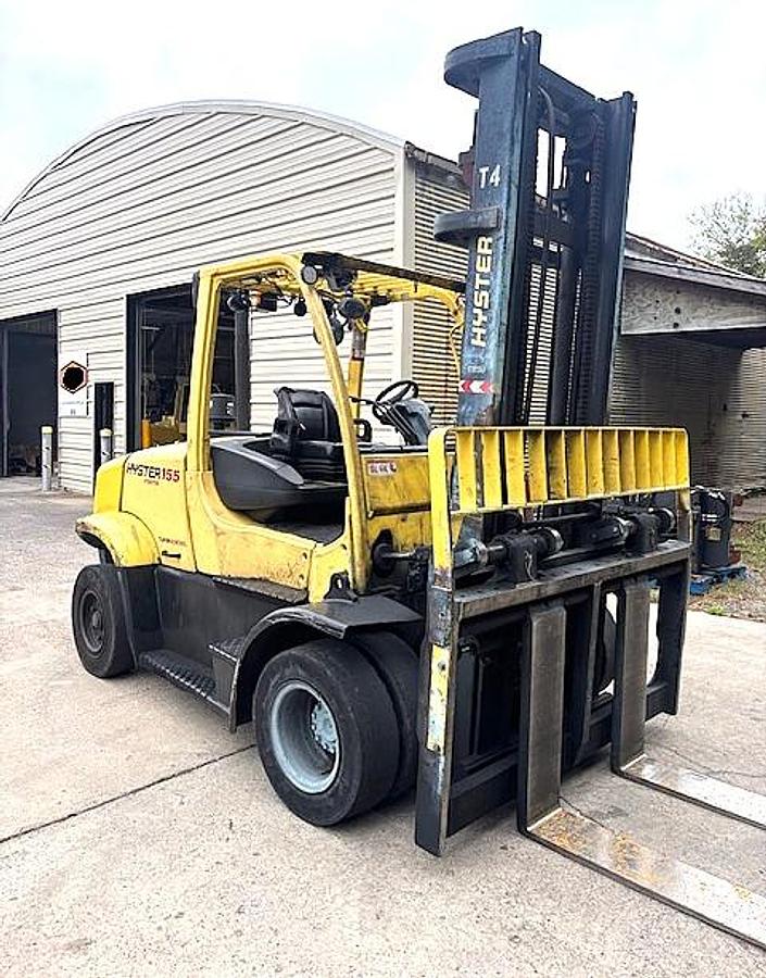 Used 15,000 POUND CAPACITY HYSTER MODEL H155 DIESEL FORLIFT MFG 2020