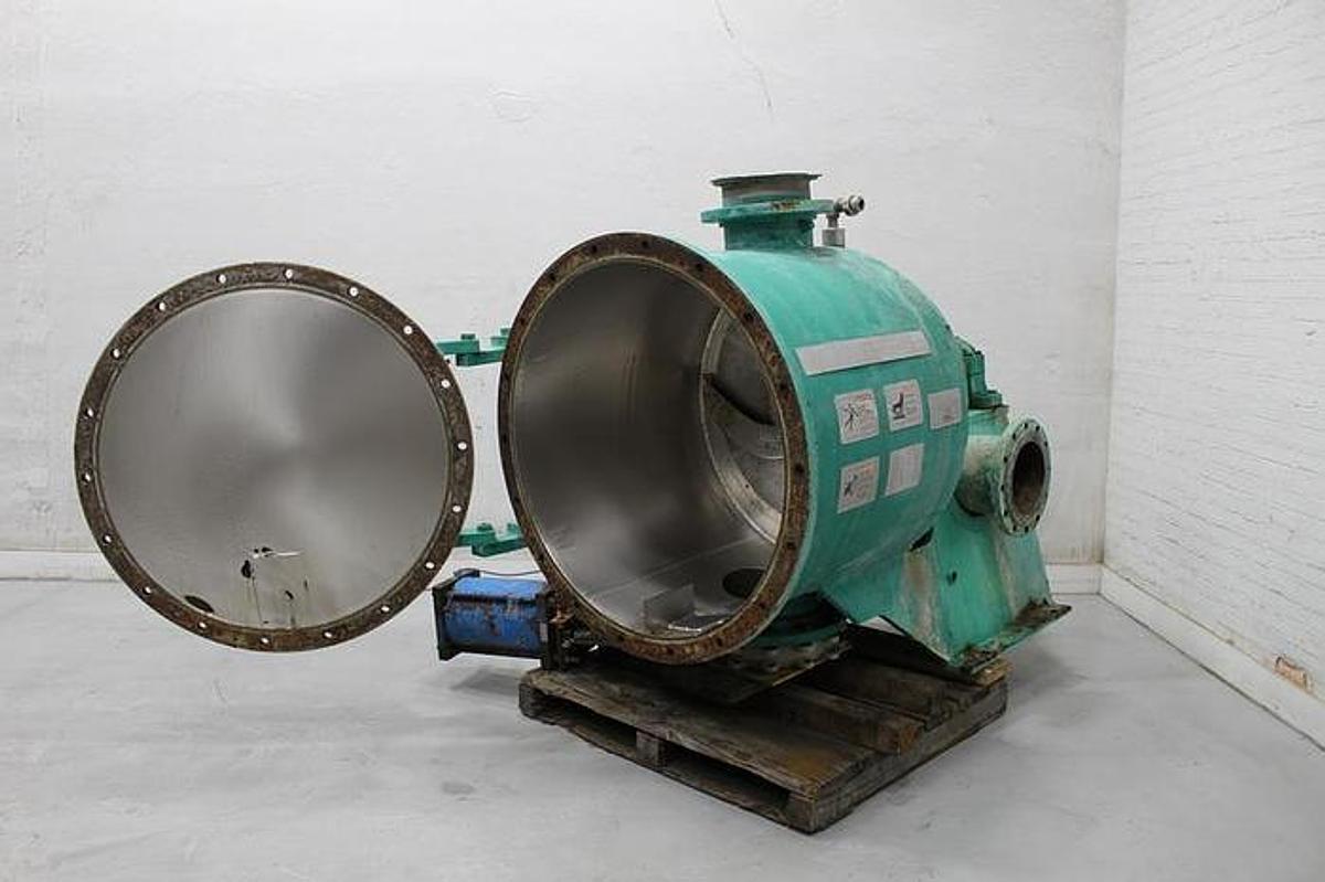 Used BLACK CLAWSON DIABOLO III DETRASHING SCREEN S/S