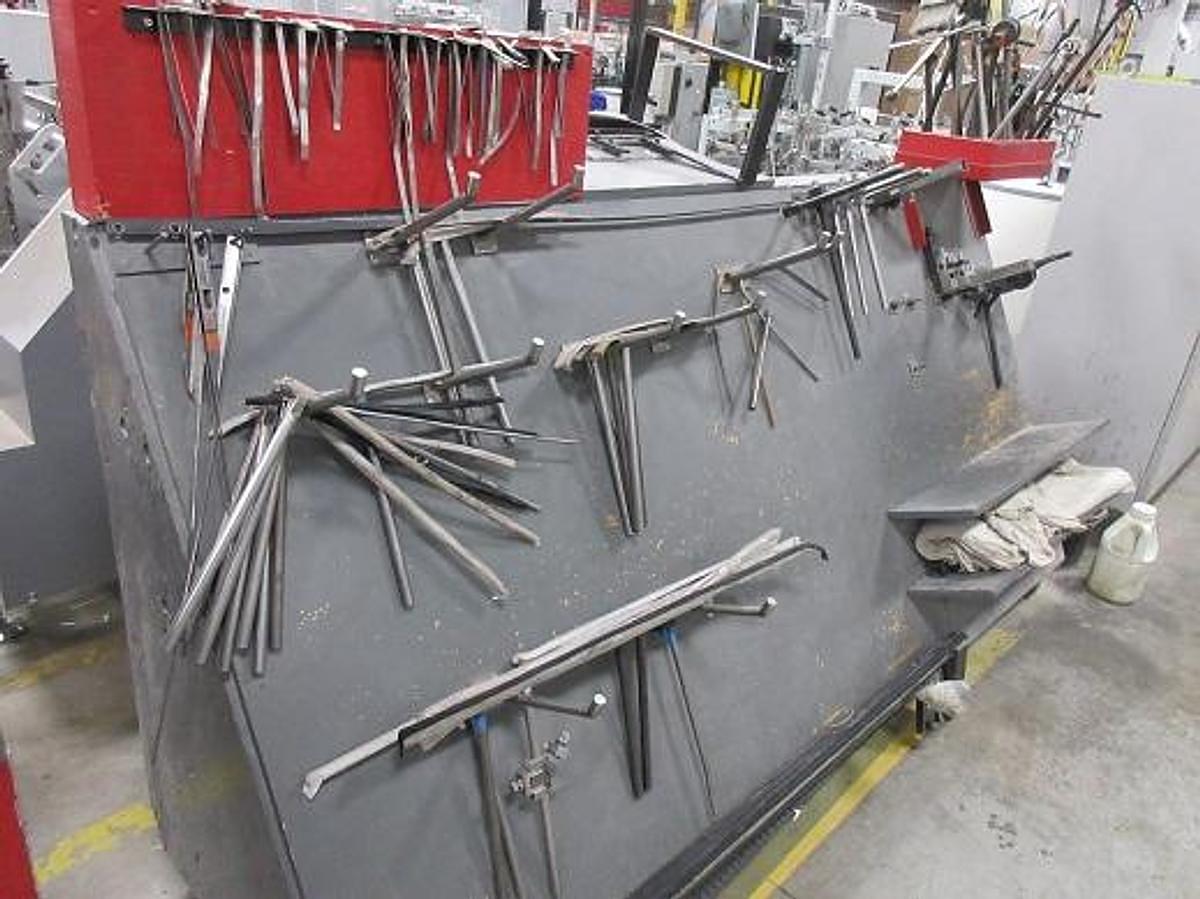Used BOBST DOMINO 90 MATIC FOLDER GLUER 