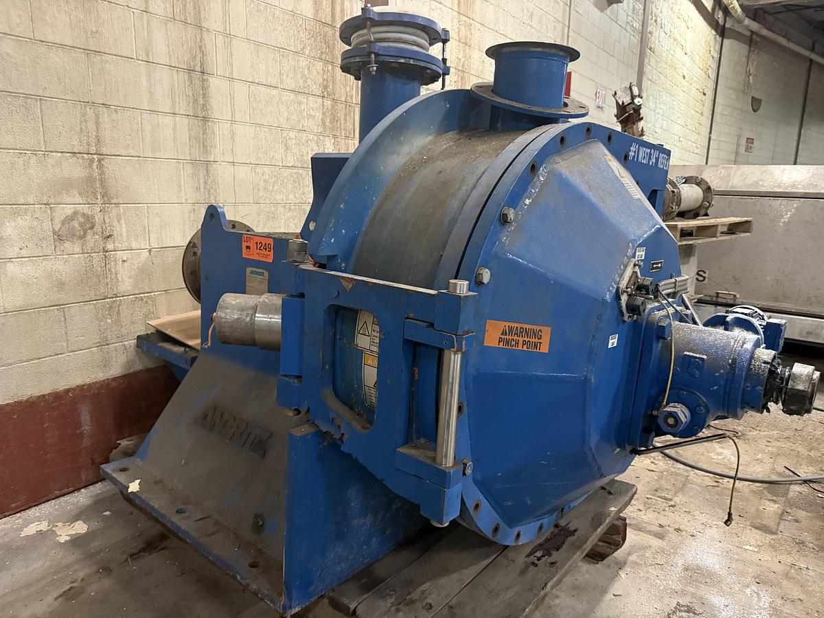 Used ANDRITZ TF34 DD TWINFLO DOUBLE DISC REFINER
