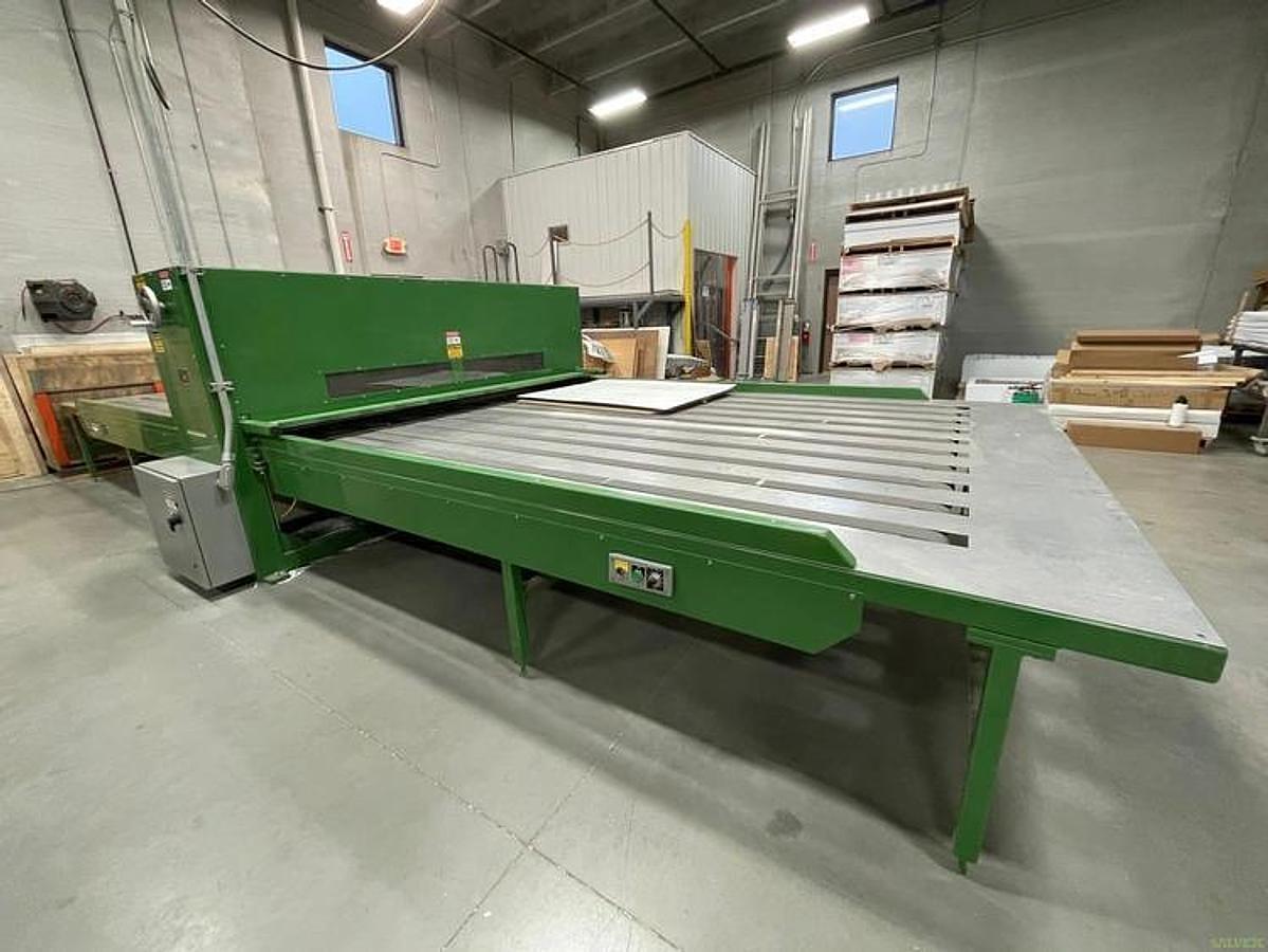 Used 100" x 144" KWIKSET ROLLER DIE CUTTER