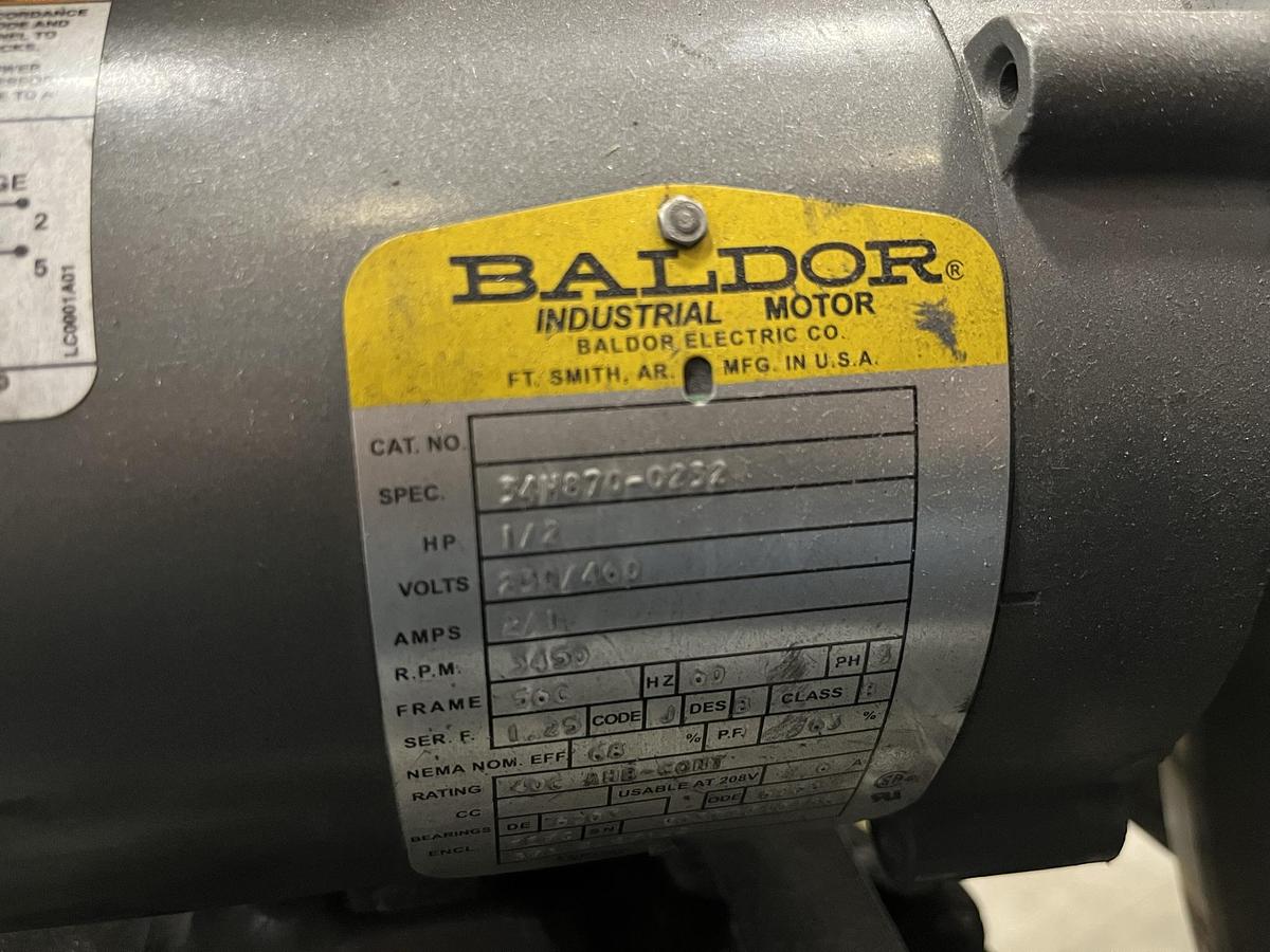 Used LEVER AUTOMATIC SINGLE KNIFE BALONEY CUTTER 16" DIAMETER 