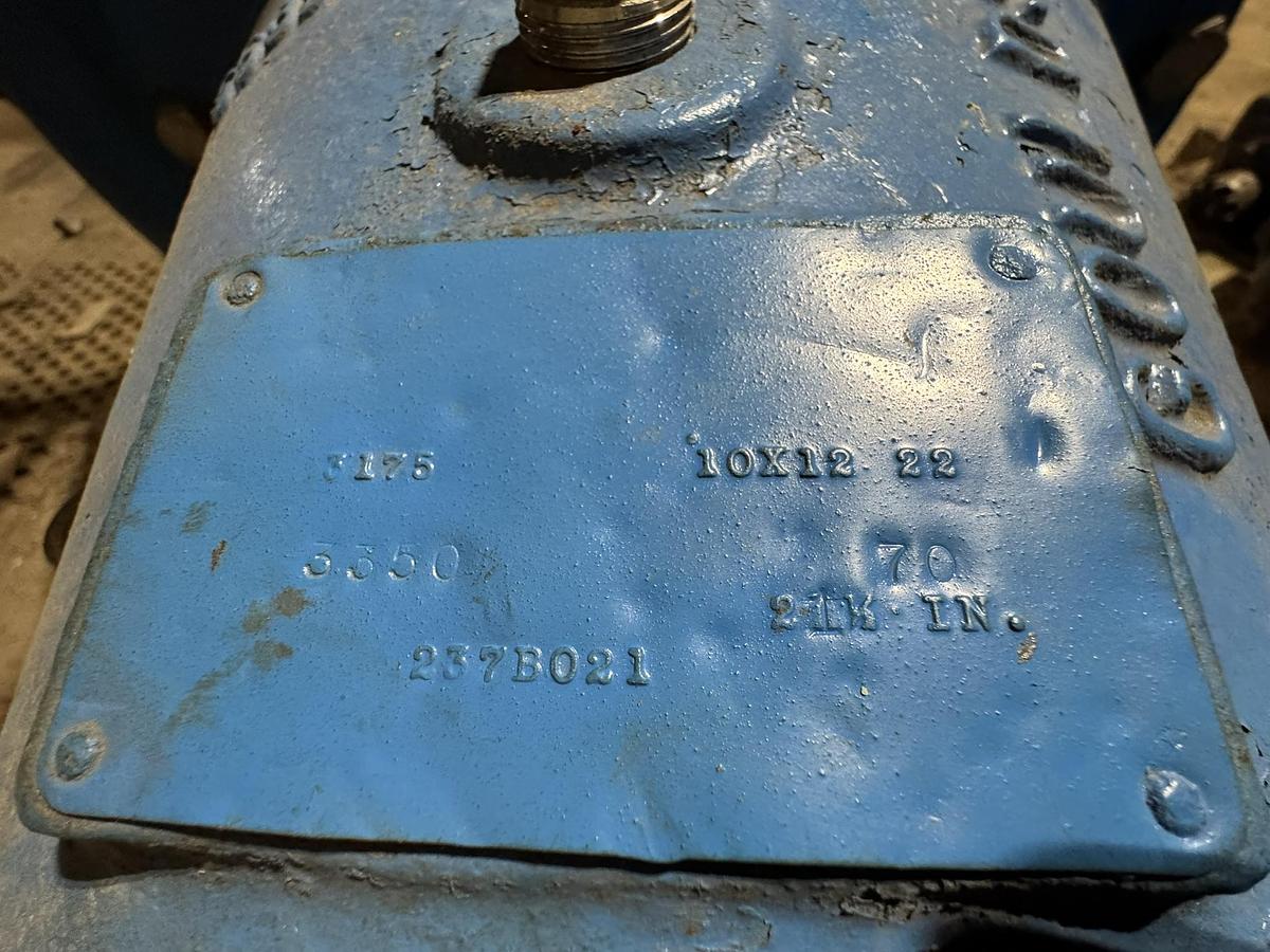 Used GOULDS PUMP MODEL 3175 10x12-22 - 316SS