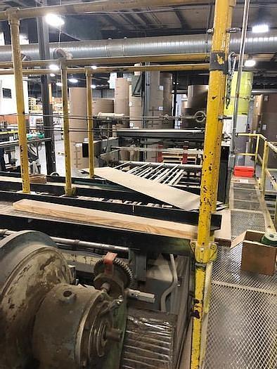 Used 64" CLARK AIKEN FIXED BED SHEETER