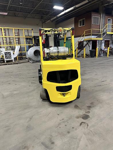 Used HYSTER S100FT 10000LB FORKLIFT WITH SIDESHIFT AND FORK POSITIONER MFG 2017