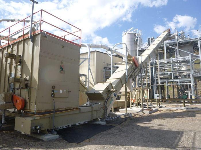 Used WARREN & BAERG MFG GRINDING AND METERING SYSTEM FOR STRAW RECYCLING