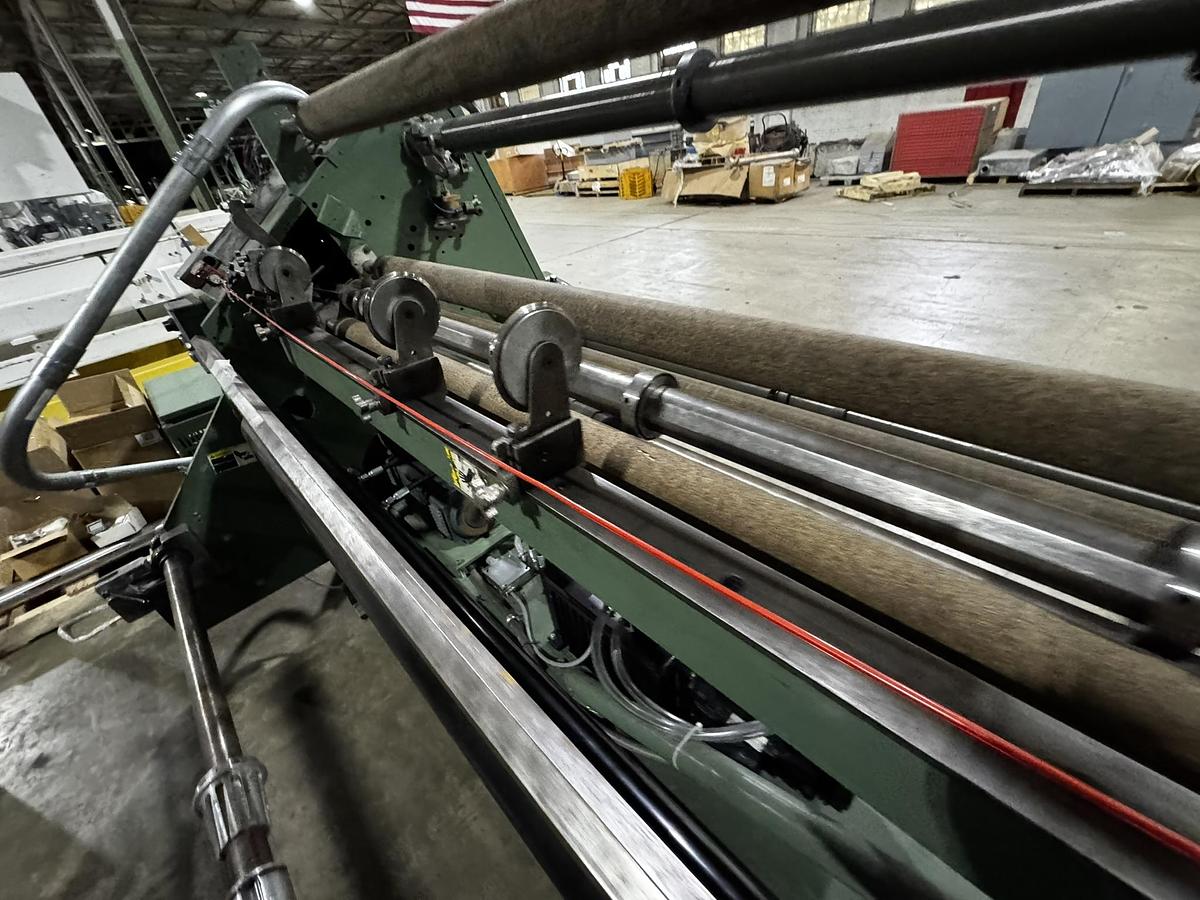 Used 24" STANFORD MODEL 142 LT DOCTOR REWINDER MACHINE WITH EDGE GUIDE