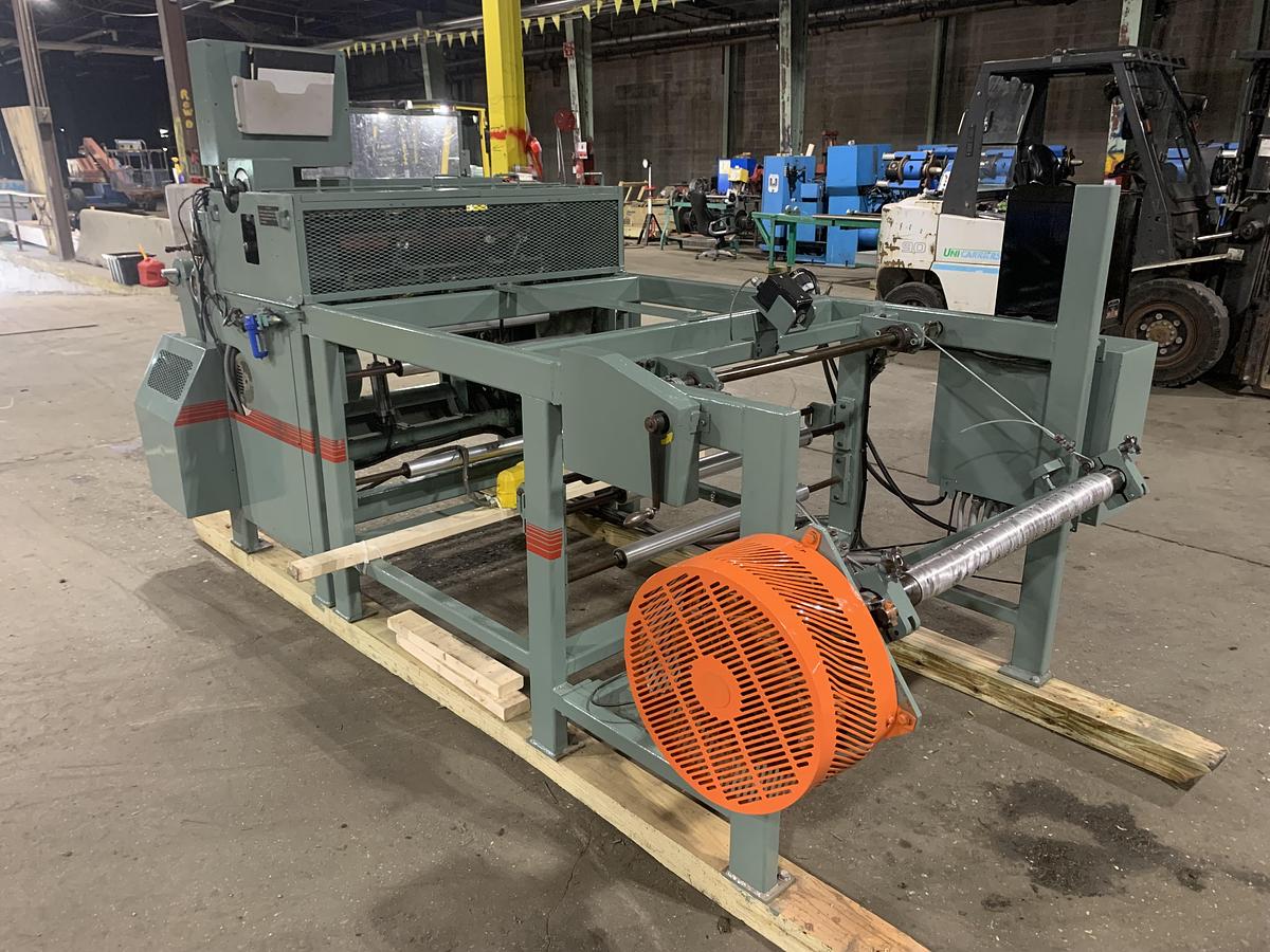 Used 30" WIDE ELSNER MODEL MPR 30 CANTILIVERED SLITTER REWINDER
