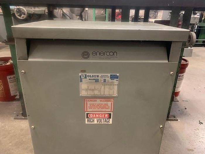 Used 49" ENERCON TWO SIDED CORONA TREATER SPARES INCLUDED