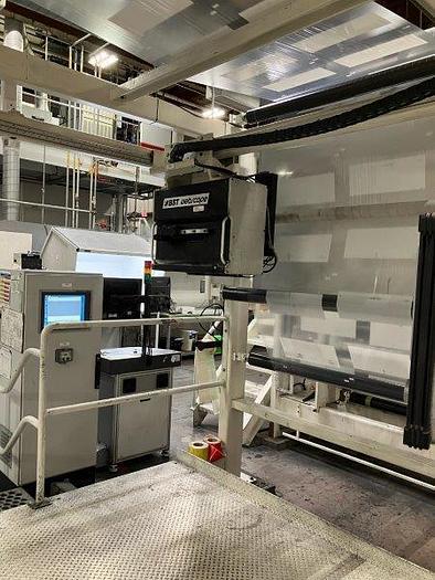 Used 57" WIDE PCMC INFINITY 10 COLOR PRINTING PRESS GEARLESS