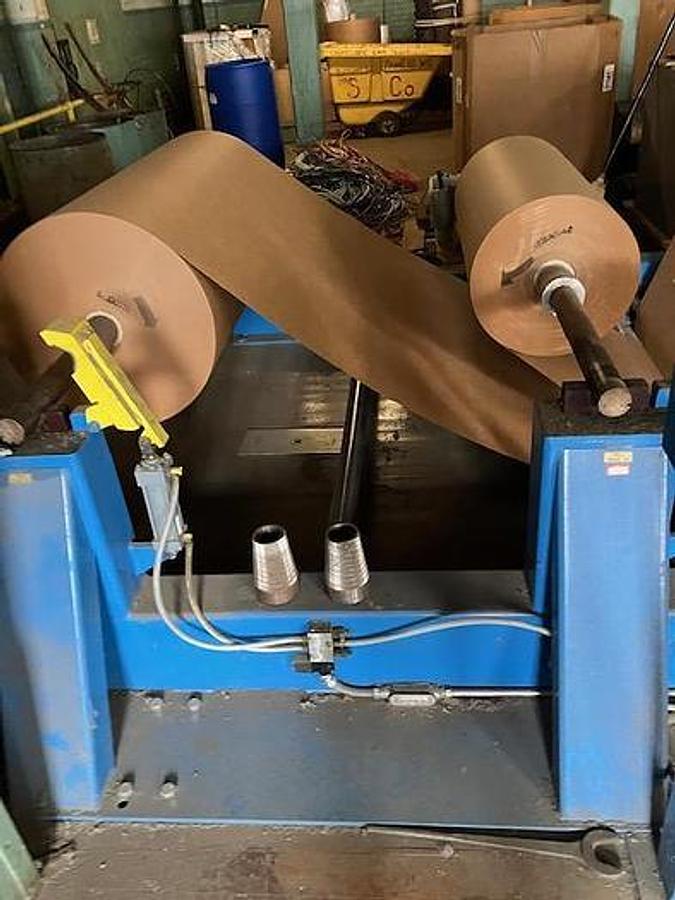Used 65" WIDE ROLL WRAPPER KRAFT PAPER