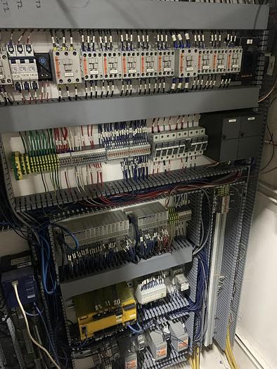 Used 42" ELSNER ENR-1000 AUTOMATIC REWINDER FOR NONWOVEN WIPES 10" REWIND DIAMETER