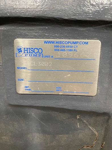 Used NASH MODEL CL-3002 VACUUM PUMP REBUILT BY HISCO