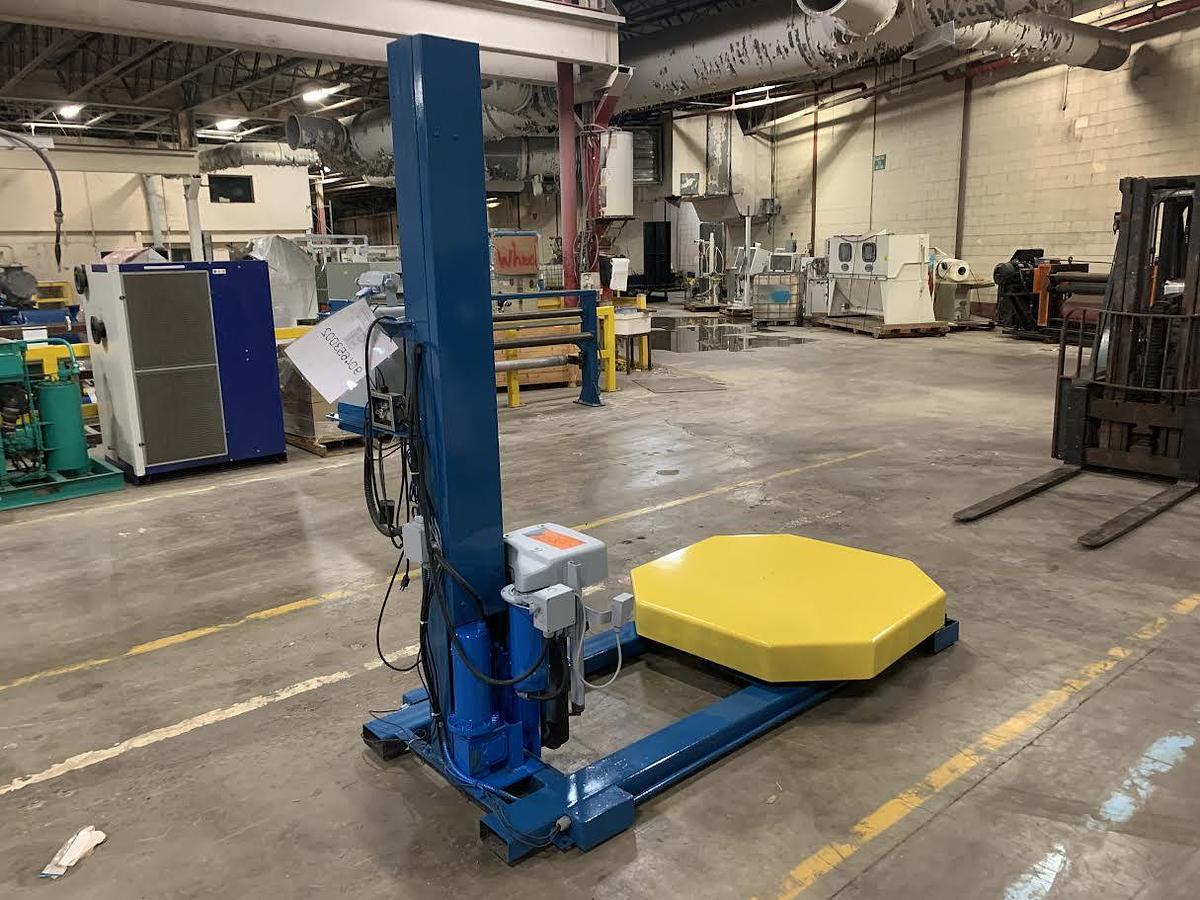 Used ORION MODEL H66-124 PALLET WRAPPER WITH 5,000 POUND SCALE